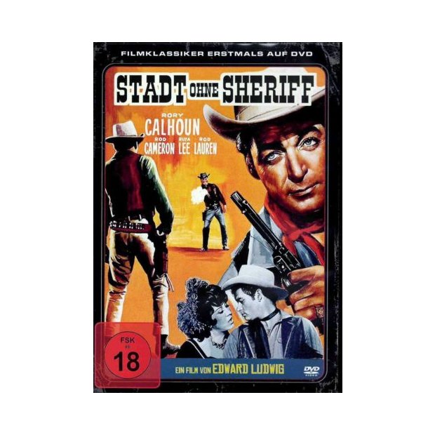 Stadt ohne Sheriff -  Rory Calhoun  DVD/NEU/OVP  FSK18