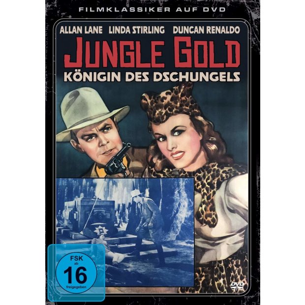 Jungle Gold - Königin des Dschungels - Allan Lane   DVD/NEU/OVP