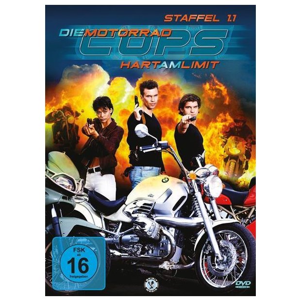Die Motorradcops - Hart am Limit - Staffel 1.1 - 3 DVDs/NEU/OVP