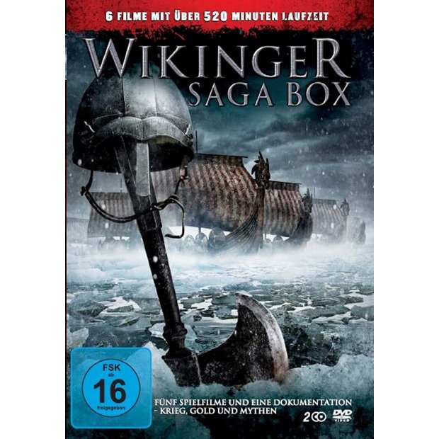 Wikinger Saga Box - 6 Filme [2 DVDs] NEU/OVP