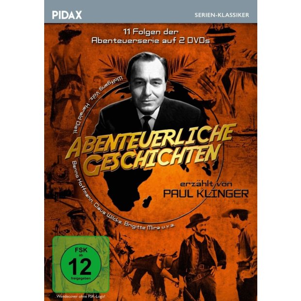 Abenteuerliche Geschichten - 11 Folgen (Pidax Serien-Klassiker)  2 DVDs/NEU/OVP