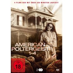 American Poltergeist 1-4 [2 DVDs]  NEU/OVP FSK 18