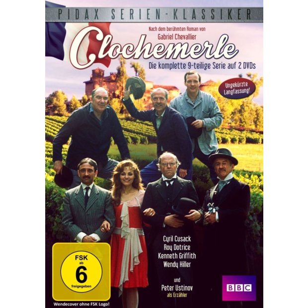 Clochemerle / Kompl. 9-teilige Romanverfilmung - Pidax Serie  [2 DVDs] NEU/OVP