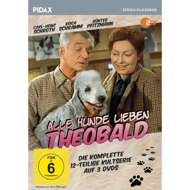 Alle Hunde lieben Theobald - Die komplette Pidax Serie  [3 DVDs] NEU/OVP