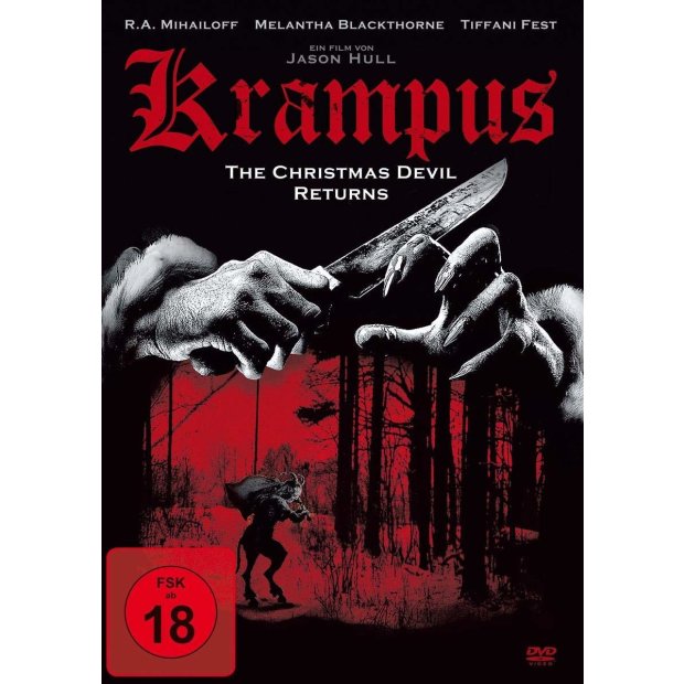 Krampus - The Christmas Devil Returns  DVD/NEU/OVP FSK18