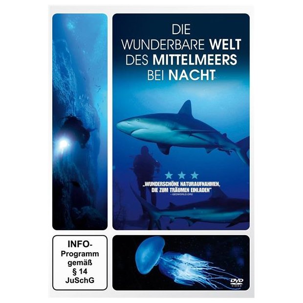 Die wunderbare Welt des Mittelmeers bei Nacht  DVD/NEU/OVP