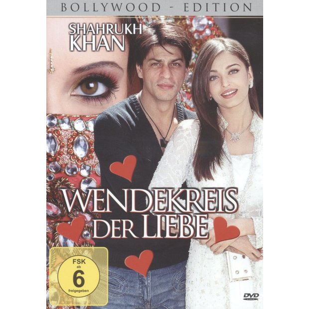 Im Wendekreis der Liebe - Shahrukh Khan  Bollywood  DVD/NEU/OVP