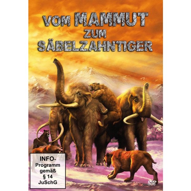 Vom Mammut zum Säbelzahntiger - Dokumentation  DVD/NEU/OVP