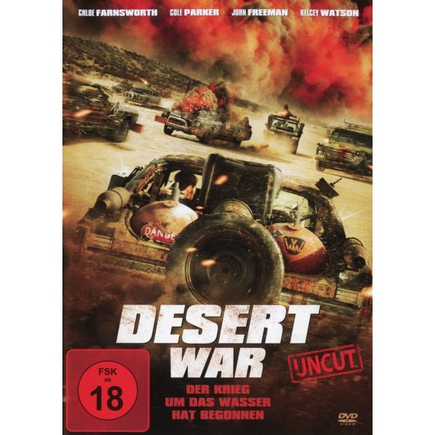 Desert War - Der Krieg um das Wasser hat begonnen  DVD/NEU/OVP FSK18