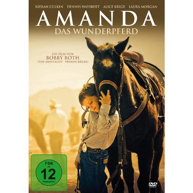 Amanda - Das Wunderpferd - Kirean Culkin  DVD/NEU/OVP