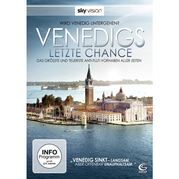 Venedigs letzte Chance - Wird Venedig untergehen?  (Sky Vision)  DVD/NEU/OVP