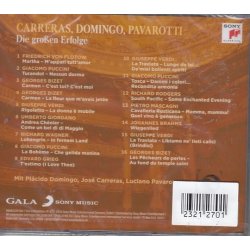 Carreras Domingo Pavarotti - Die großen Erfolge  CD/NEU/OVP