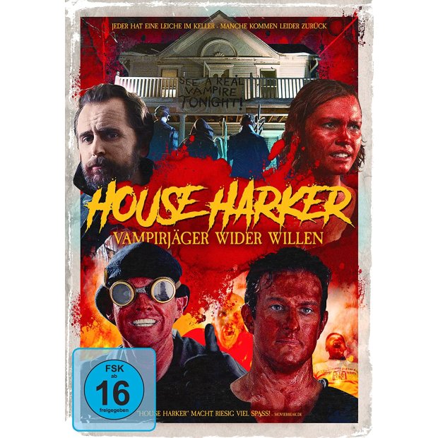 House Harker - Vampirjäger wider Willen   DVD/NEU/OVP