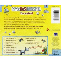 Ritter Rost 8 - Feuerstuhl - Hörspiel CD/NEU/OVP