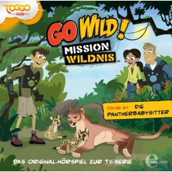 Go Wild! Mission Wildnis - Die Pantherbabysitter  Original Hörspiel  CD/NEU/OVP