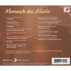 Momente des Glücks - Klassik für gefühlvolle Stunden   CD/NEU/OVP