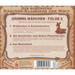 Die schönsten Märchenklassiker der Welt - Grimms Märchen 2 - Hörbuch  CD/NEU/OVP