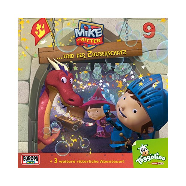 Mike der Ritter 9 ...und der Zauberschatz - Hörspiel CD/NEU/OVP