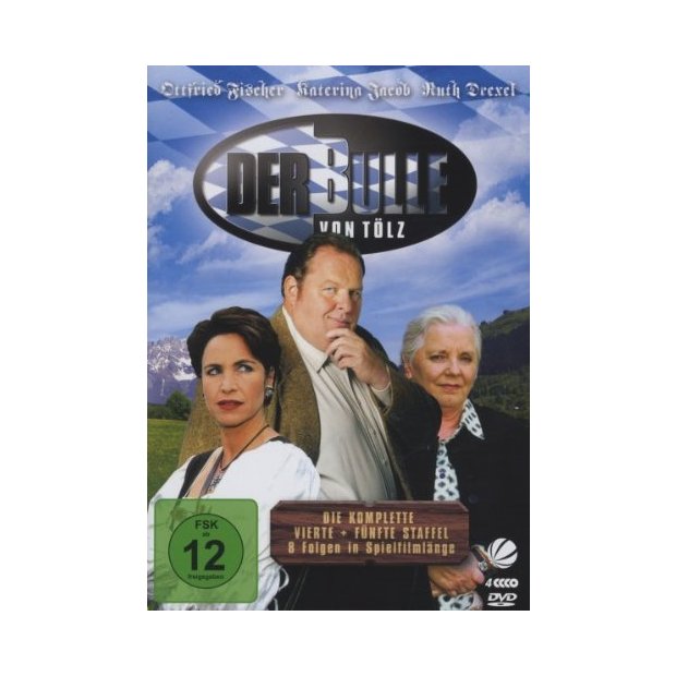 Der Bulle von Tölz - Staffel 4 + 5 - Ottfried Fischer [4 DVDs] *HIT* Neuwertig