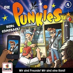 Die Punkies Teil 4 - Bens Comeback  Hörspiel  CD/NEU/OVP
