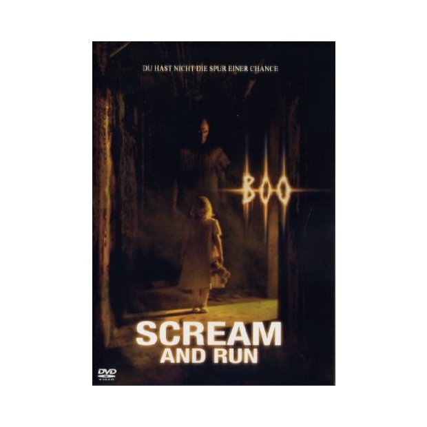 Scream and Run - Du hast nicht die Spur einer Chance   DVD/NEU/OVP