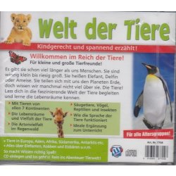 Welt der Tiere - Kindgerecht erzählt Hörbuch...