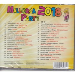 Mallorca Party 2018   2 CDs/NEU/OVP