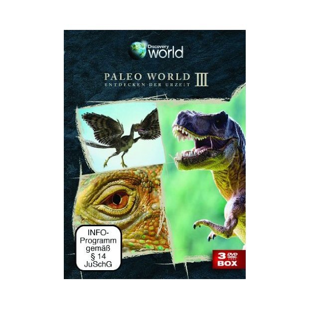 Paleo World III - Entdecken der Urzeit [3 DVDs] NEU/OVP