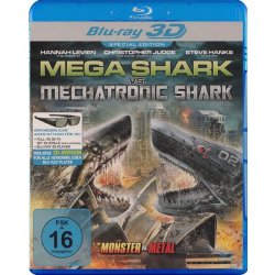 Mega Shark VS. Mechatronic Shark + Bonusfilm  3D...