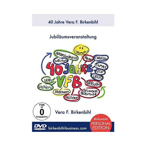 40 Jahre Vera F. Birkenbihl - Jubiläumsveranstaltung  3 DVDs/NEU/OVP