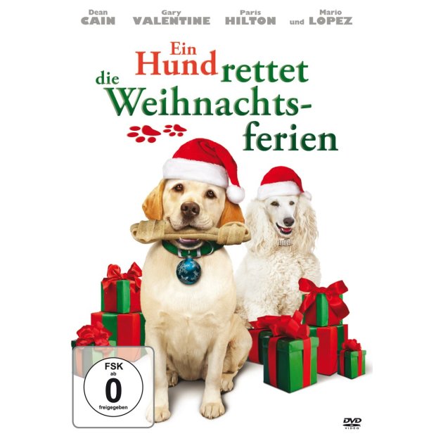 Ein Hund rettet die Weihnachtsferien - Dean Cain  Paris Hilton  DVD/NEU/OVP