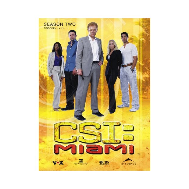 CSI: Miami - Season 2.1 - Folgen 1 - 12  [3 DVDs] NEU/OVP