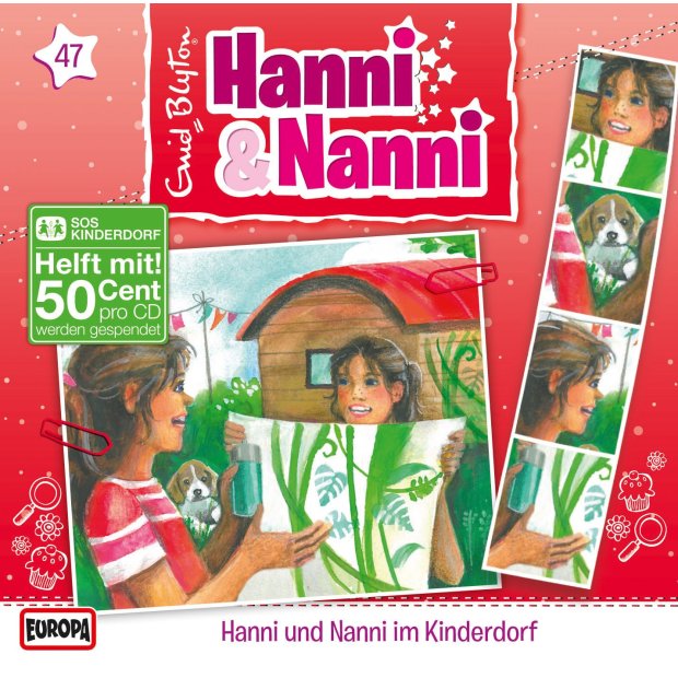 Hanni & Nanni im Kinderdorf (47) - Hörspiel  CD/NEU/OVP