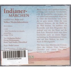 Indianermärchen - erzählt von V + A Niederfahrenhorst - Hörbuch  CD/NEU/OVP