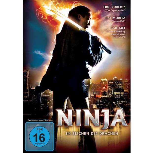 Ninja - Im Zeichen des Drachen - Eric Roberts DVD/NEU/OVP