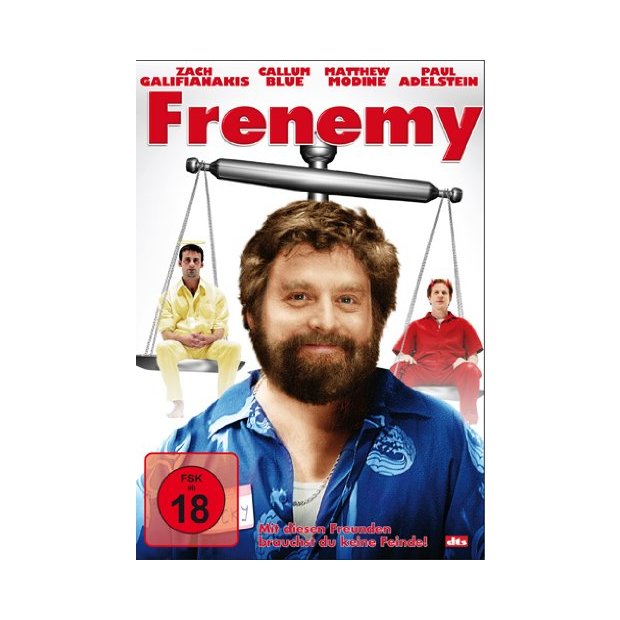 Frenemy - Zach Galifianakis  DVD/NEU/OVP FSK18