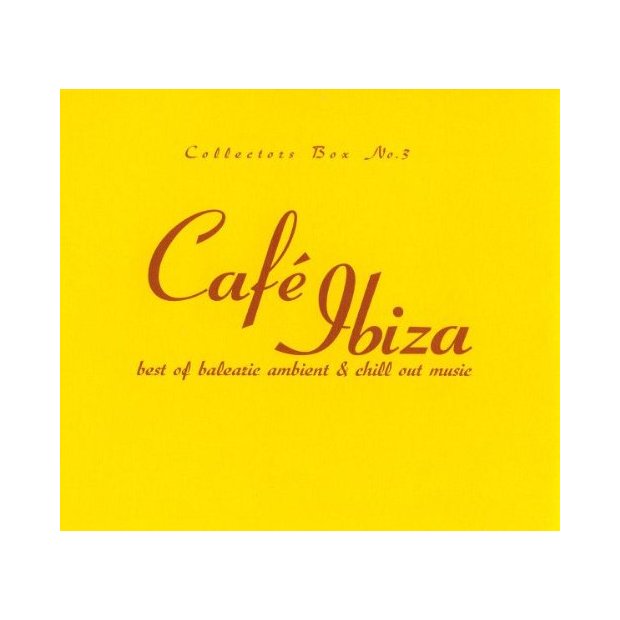 Cafe Ibiza Collectors Box 3 - Baleatic chill music   4 CDs/NEU/OVP