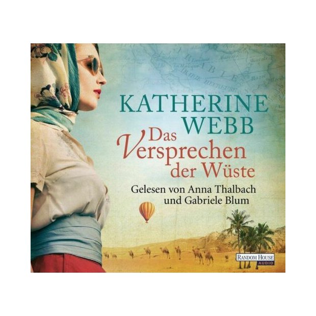 Katherine Webb - Das Versprechen der Wüste  Hörbuch 6 CDs/NEU/OVP
