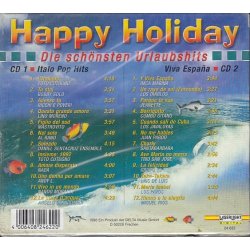 Happy Holiday - Die schönsten Urlaubshits  2 CDs/NEU/OVP