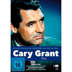 Cary Grant Box - 4 Filme  2 DVDs/NEU/OVP