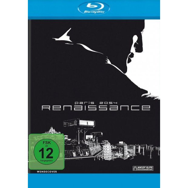 Paris 2054 - Renaissance - S/W Comic ( wie Sin City )  Blu-ray/NEU/OVP