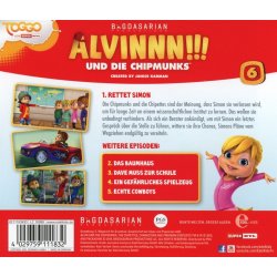 Alvinnn!!! und die Chipmunks - Folge 6  (Hörspiel zur Serie)  CD/NEU/OVP