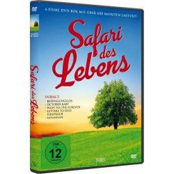 Safari des Lebens - 6 Filme Box [3 DVDs] NEU/OVP