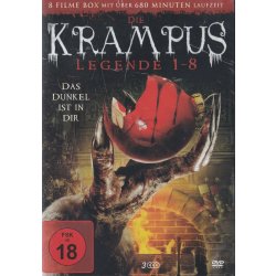Die Krampus Legende - Teile 1 - 8 - 3 DVDs/NEU/OVP  FSK18