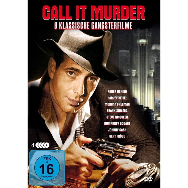 Call It Murder - 8 klassische Gangsterfilme - Robert De Niro  [4 DVDs] NEU/OVP