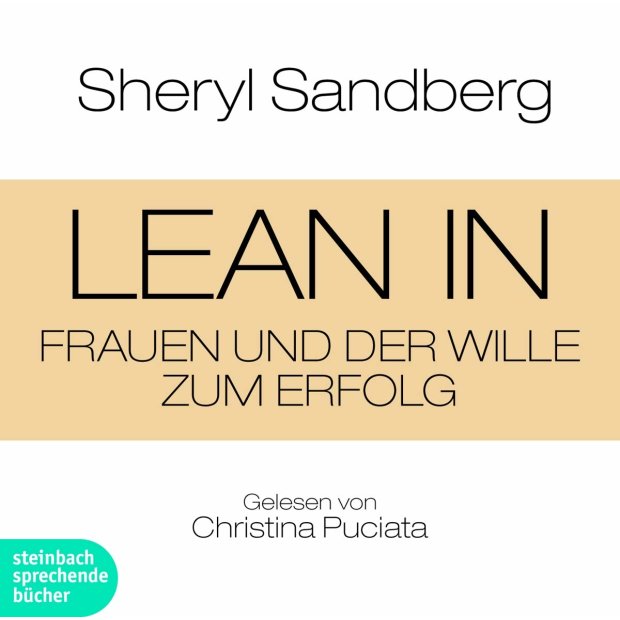 Lean In - Frauen und der Wille zum Erfolg - S. Sandberg  Hörbuch  2 CDs/NEU/OVP
