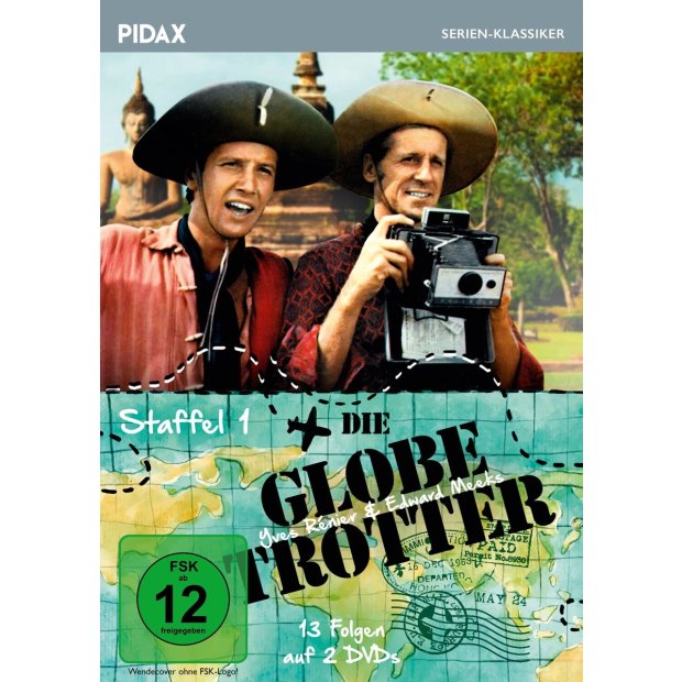 Die Globetrotter Staffel 1 / Die ersten 13 Folgen  Pidax  [2 DVDs] NEU/OVP