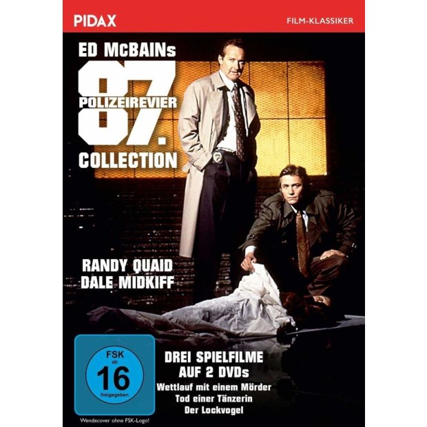Ed McBains 87. Polizeirevier Collection - 3 Filme  [Pidax]  [2 DVDs] NEU/OVP
