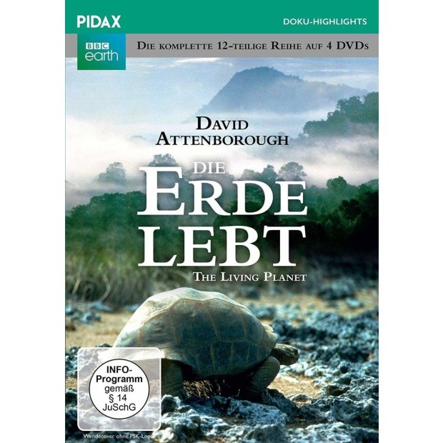 Die Erde lebt (The Living Planet) 12-teilig - BBC [Pidax]  [4 DVDs] NEU/OVP