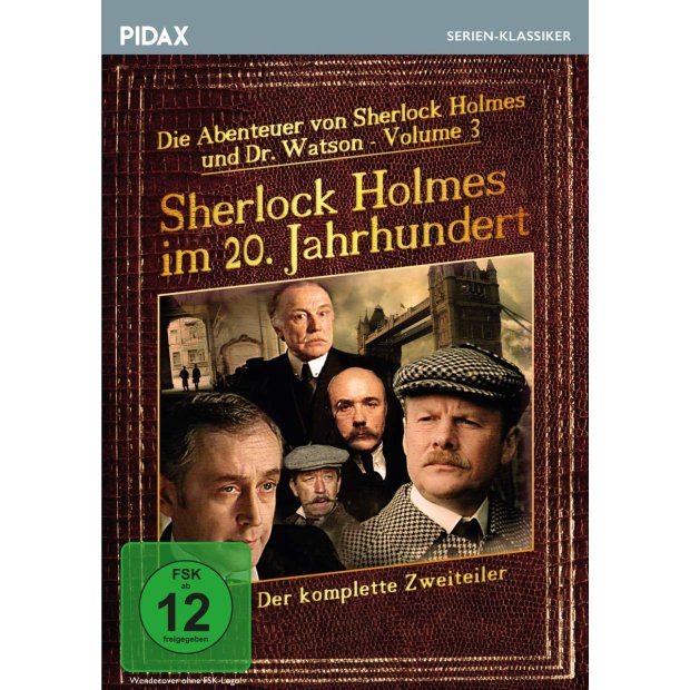 Sherlock Holmes im 20. Jahrhundert - Pidax Krimi Zweiteiler  [DVD] NEU/OVP